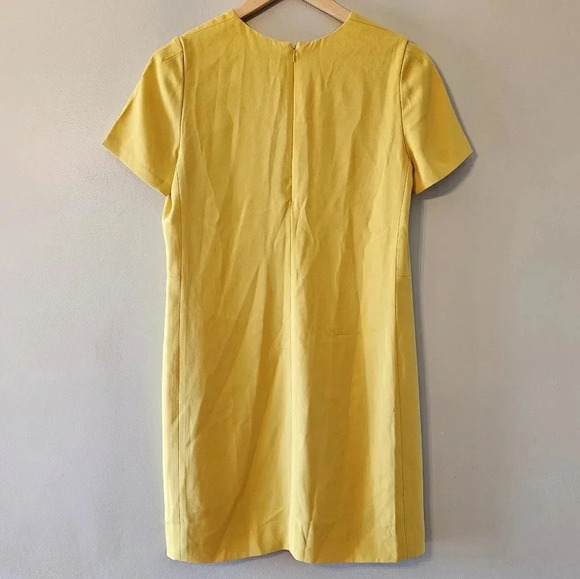 Aritzia Babaton Patricio Sundress Japanese Matte Crepe Mini Short Sleeve Dress 6 - Picture 10 of 13
